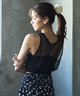 GDYA ジェイダ 水着 レディース カップ付 タンクトップ ブラトップ 404510(BLK-M)