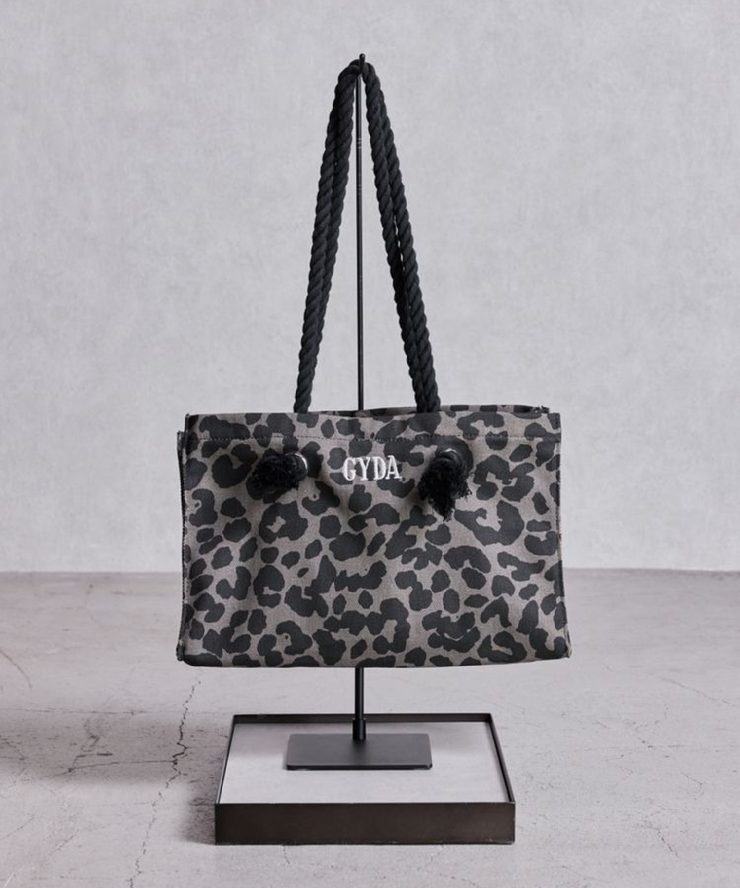 GYDA ジェイダ トートバッグ ロープMトートBAG 72511979701(BLK-FREE)