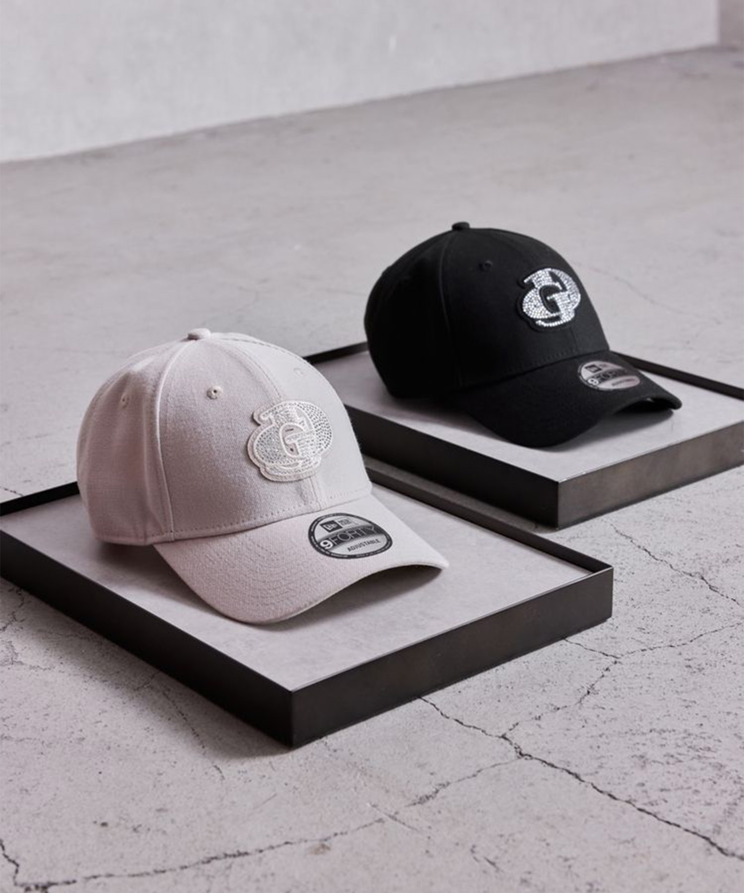 GYDA ジェイダ × NEW ERA ニューエラ キャップ コラボ 9FORTY GD bijou