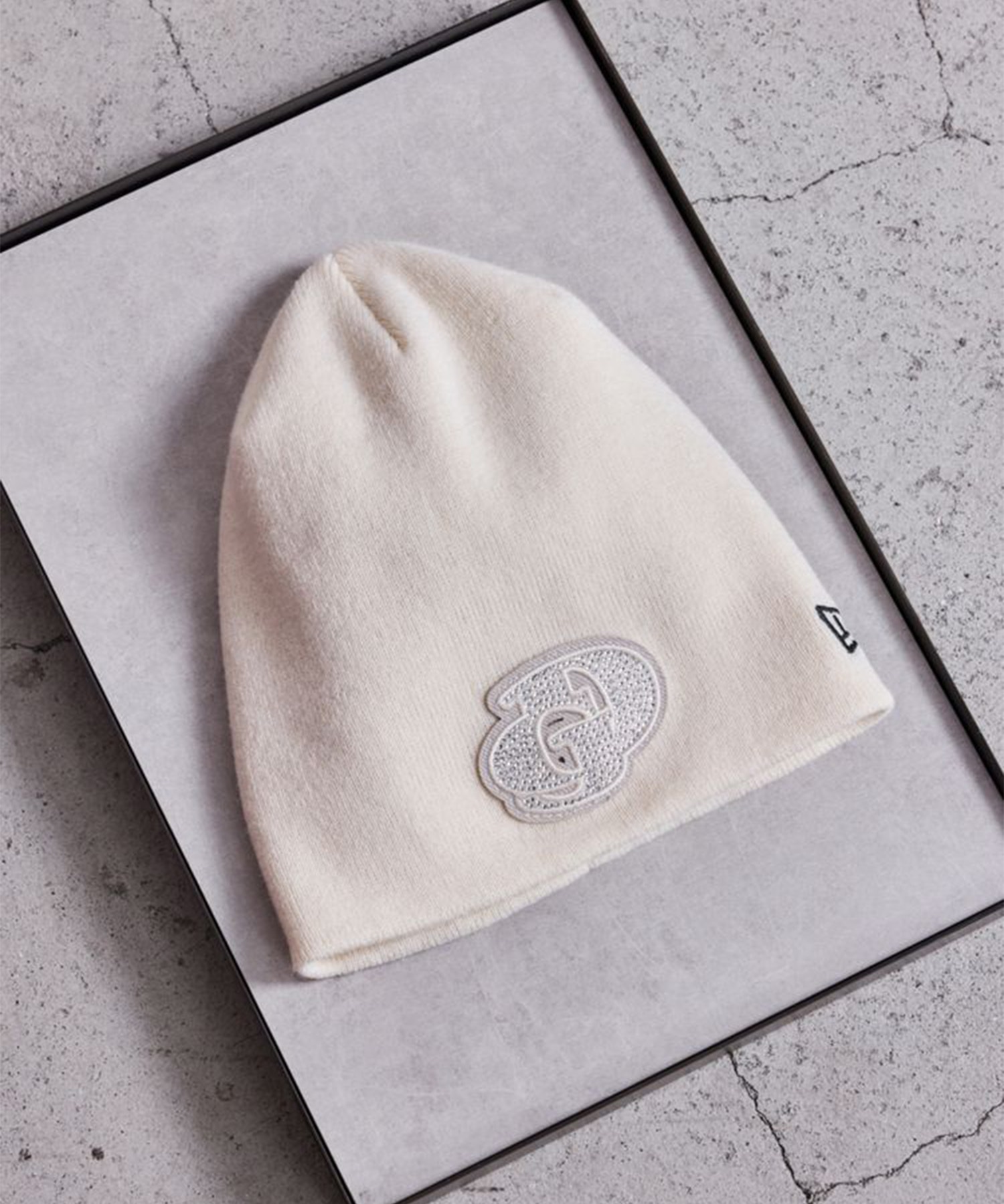 NEW ERA ニューエラ ニット帽 ニットキャップ コラボ 防寒 GD bijou