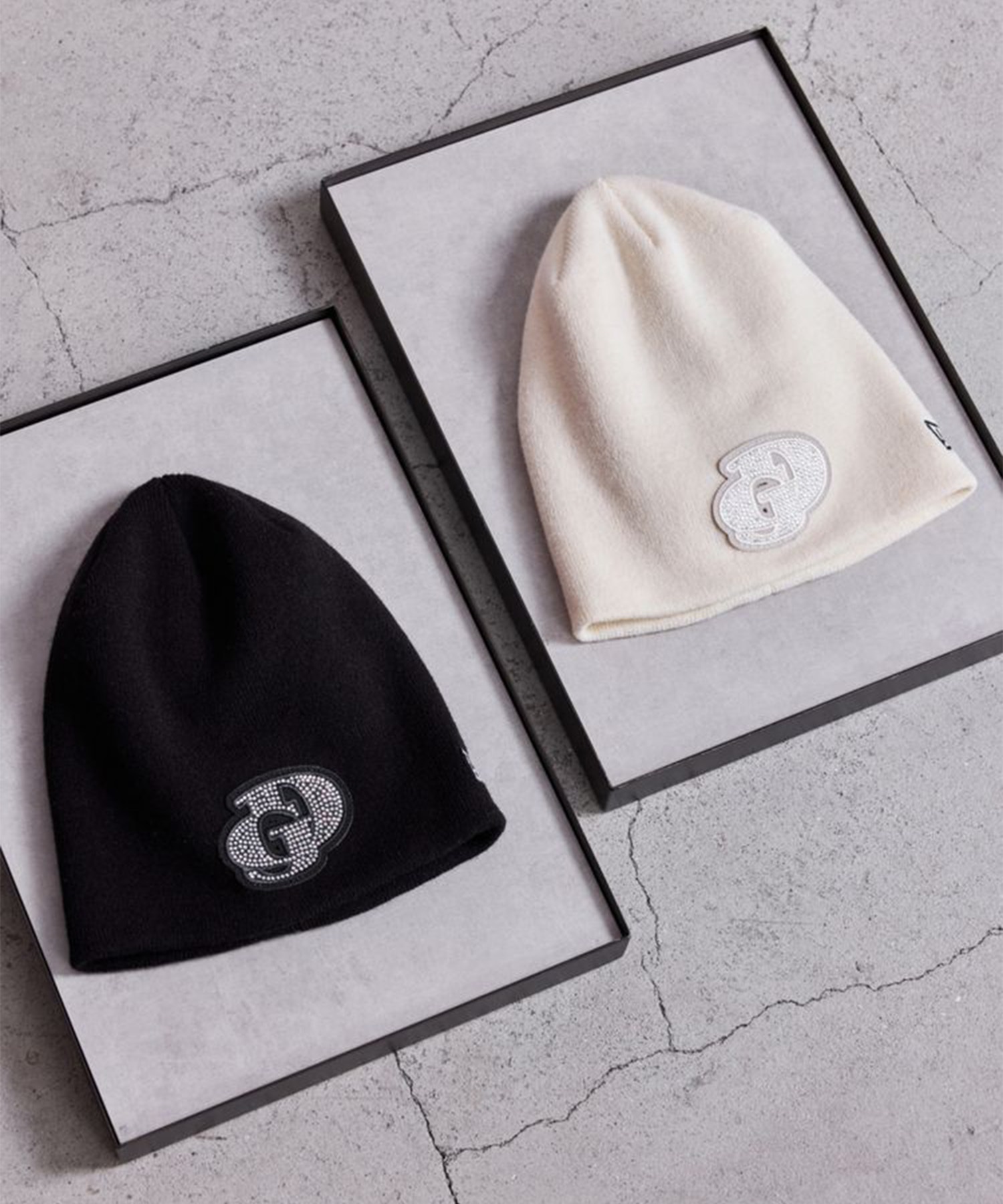 NEW ERA ニューエラ ニット帽 ニットキャップ コラボ 防寒 GD bijou