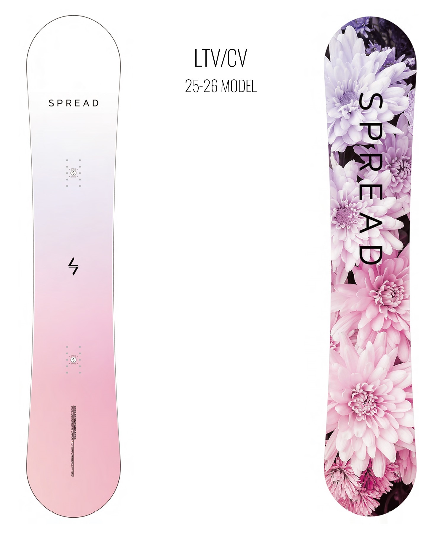 SPREAD スプレッド エルティーブイ シーブイ スノーボード 板
