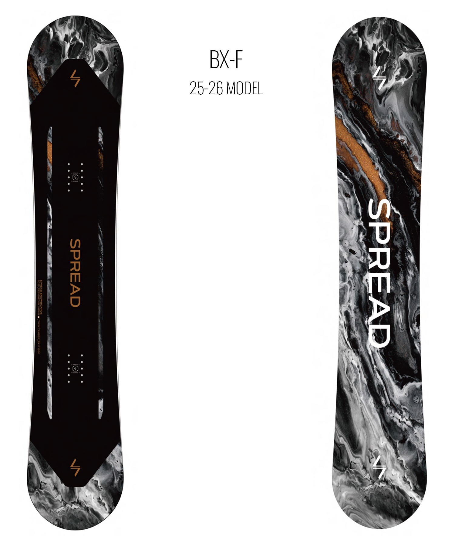 SPREAD スプレッド スノーボード 板 メンズ BX-F ムラサキスポーツ 25