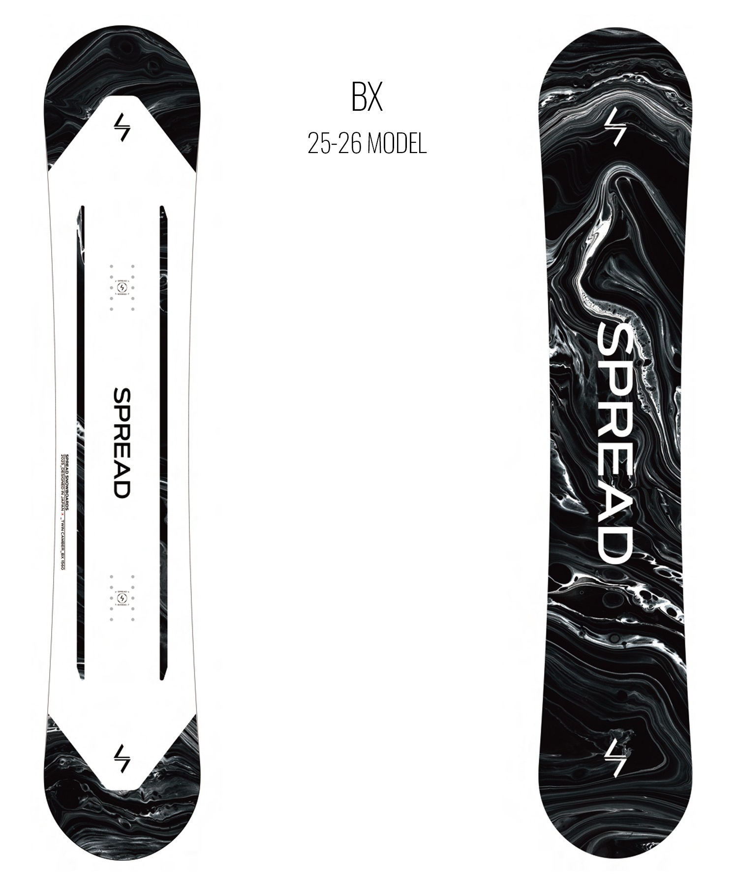 SPREAD スプレッド スノーボード 板 メンズ BX ムラサキスポーツ 25-26