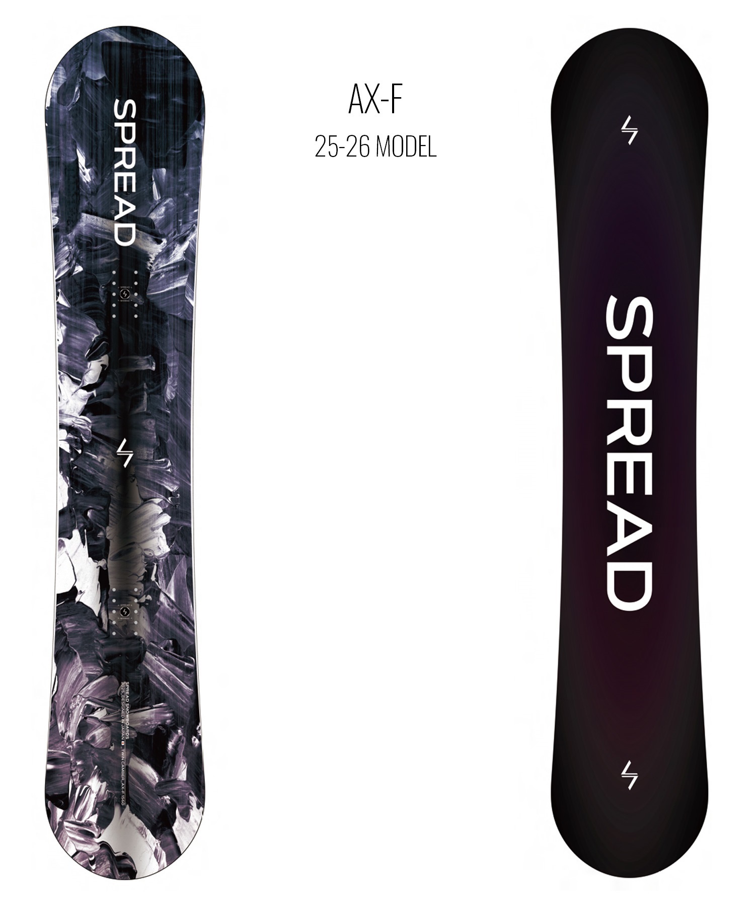 SPREAD スプレッド スノーボード 板 メンズ AX-F ムラサキスポーツ 25