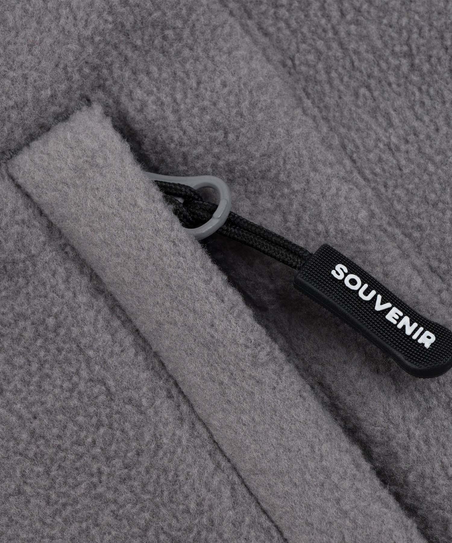 SOUVENIR スーベニア TECH FLEECE ZIP UP スノーボード インナーウェア ユニセックス ムラサキスポーツ 25-26モデル MM E30 【2526】(CGRY-XS)