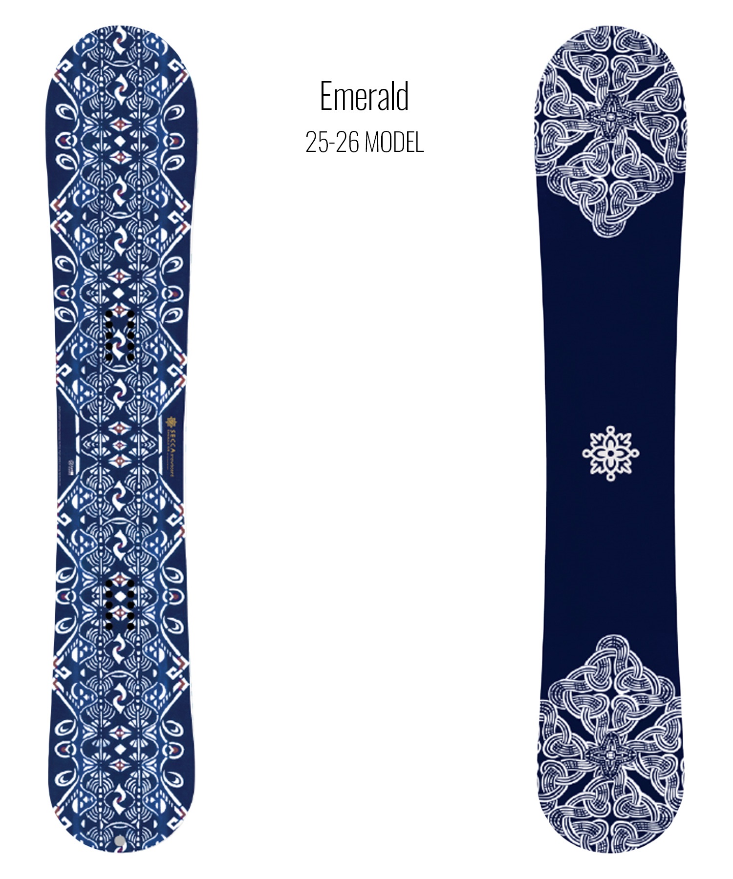 【早期購入】SECCA セッカ スノーボード 板 レディース Emerald ムラサキスポーツ 25-26モデル MM D18(ONECOLOR-154cm)