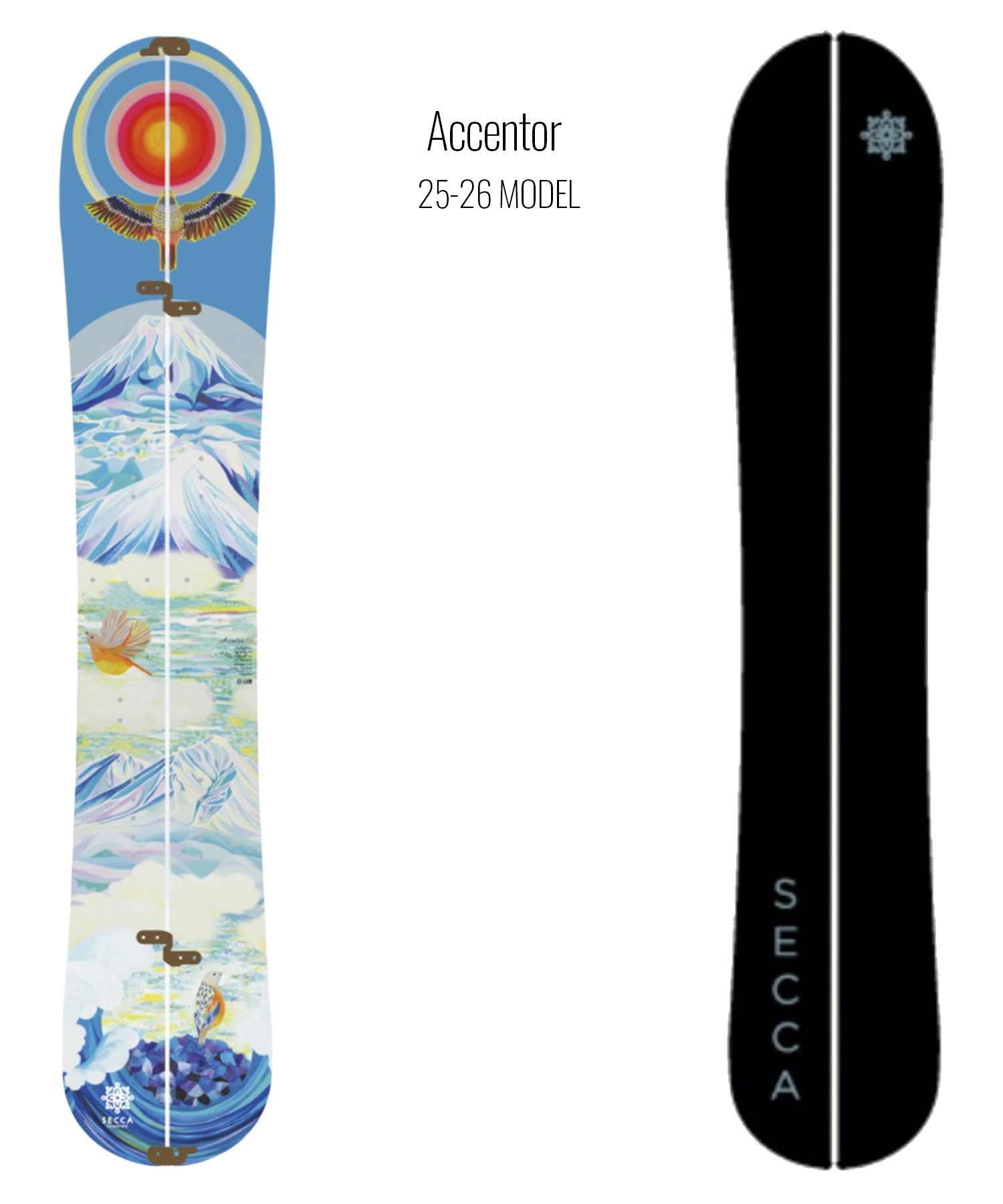 【早期購入】SECCA セッカ スノーボード 板 レディース Accentor  スプリット ムラサキスポーツ 25-26モデル MM D18(ONECOLOR-151cm)
