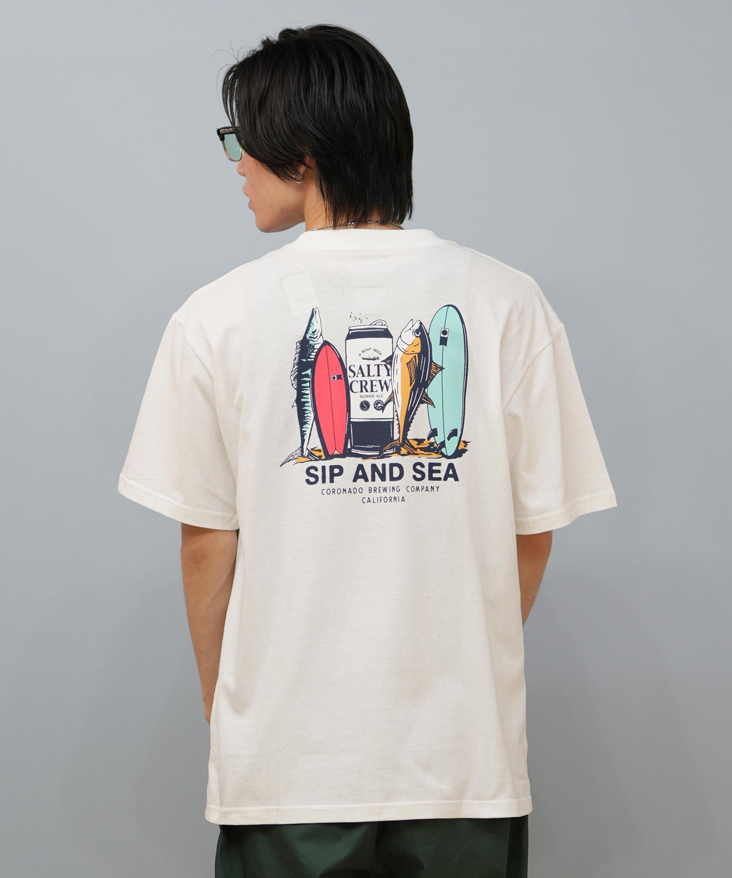 SALTY CREW ソルティークルー 半袖 Tシャツ メンズ バックプリント 55