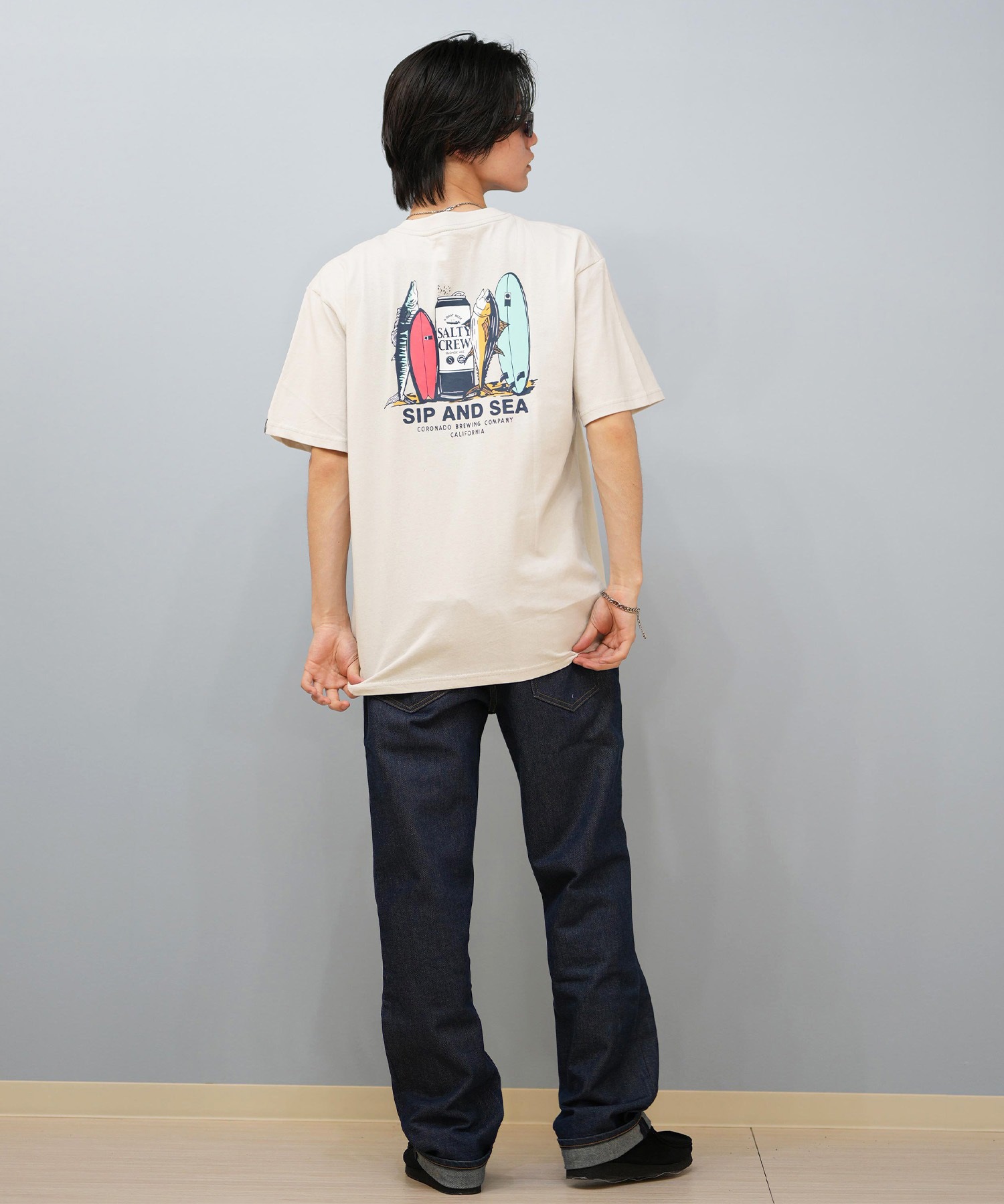 SALTY CREW ソルティークルー 半袖 Tシャツ メンズ バックプリント 55