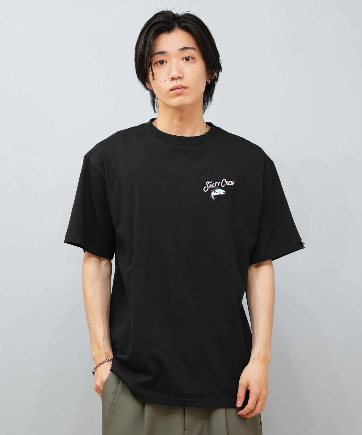 SURF N ROLL T-SHIRTS / BLK Mサイズ SURF N ROLL T-SHIRTS（Tシャツ/カットソー）｜JUN/NAKAYAMA（ジュン