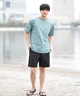SALTY CREW ソルティークルー 半袖 Tシャツ メンズ 水陸両用 ラッシュガード バックプリント 55-235(CHA-M)