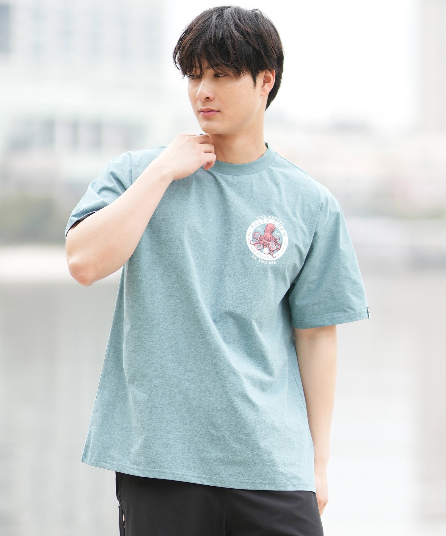 Creek プリントT SALTY CREW ソルティークルー 半袖 Tシャツ メンズ ラッシュ