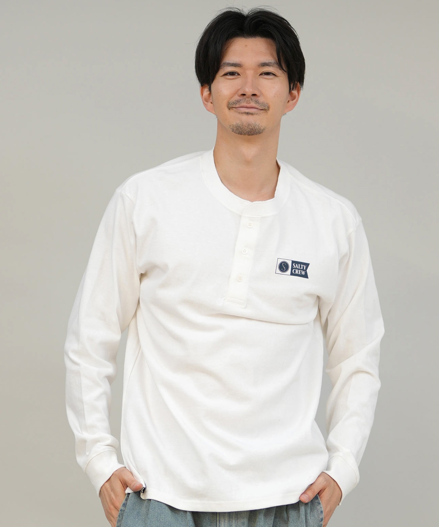 SALTY CREW ソルティークルー 長袖 Tシャツ ロンT メンズ ヘンリー