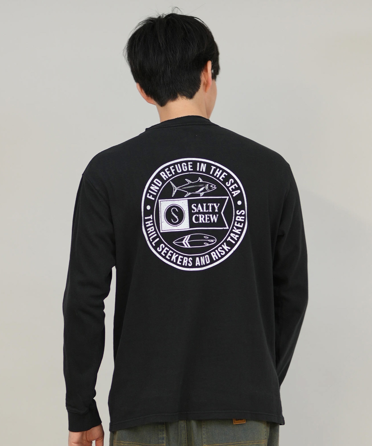 SALTY CREW ソルティークルー 長袖 Tシャツ ロンT メンズ ヘンリー