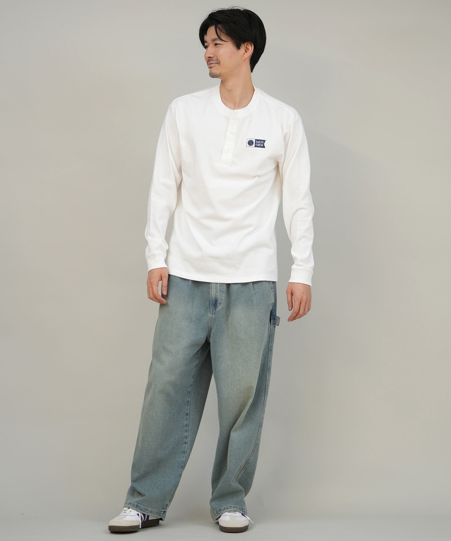 SALTY CREW ソルティークルー 長袖 Tシャツ ロンT メンズ ヘンリー