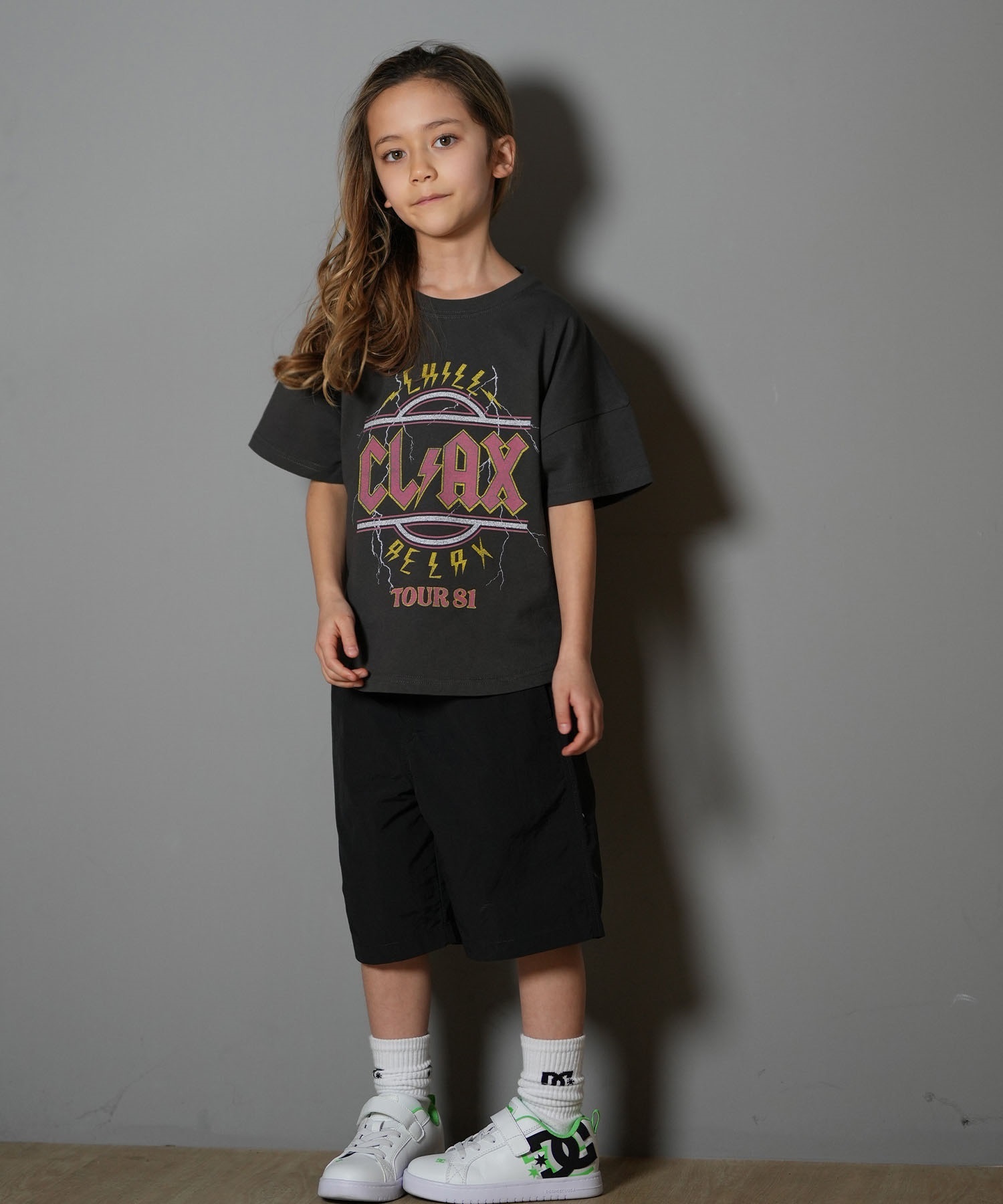 CHILLAX チラックス 半袖 Tシャツ キッズ ジュニア 子供 ヴィンテージ