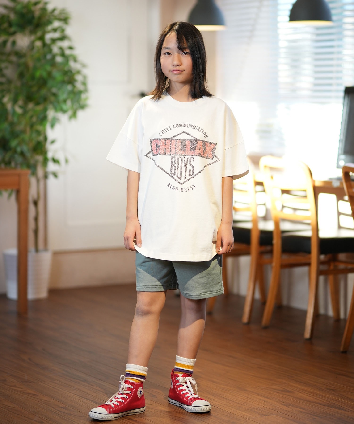 CHILLAX チラックス 半袖 Tシャツ キッズ ジュニア 子供