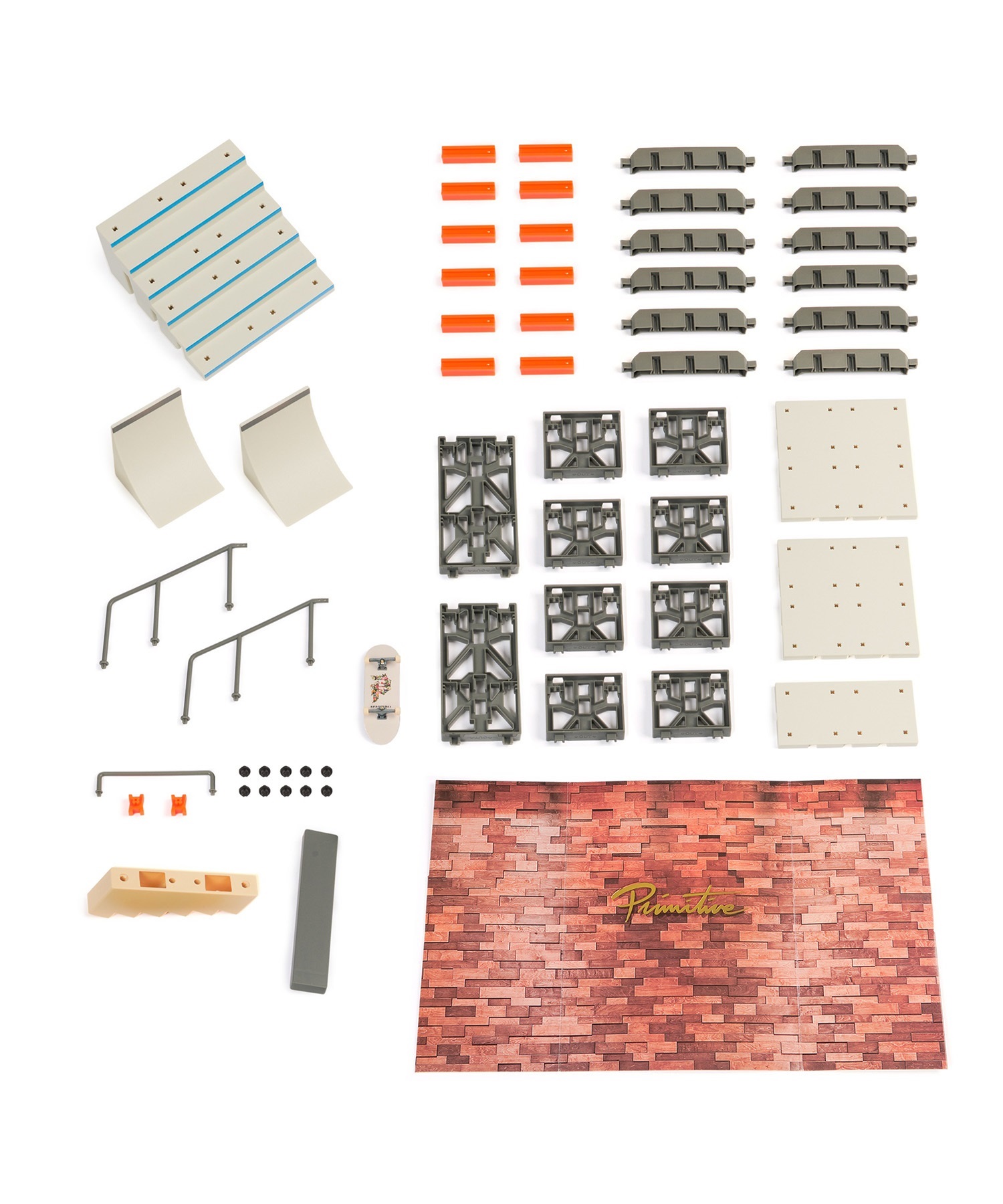 TECH DECK テックデッキ スケートボード ユビスケ フィンガーボード X-CONNECT PRIMITIVE PARK ムラサキスポーツ プレゼント パーク(PRIM-ONE)