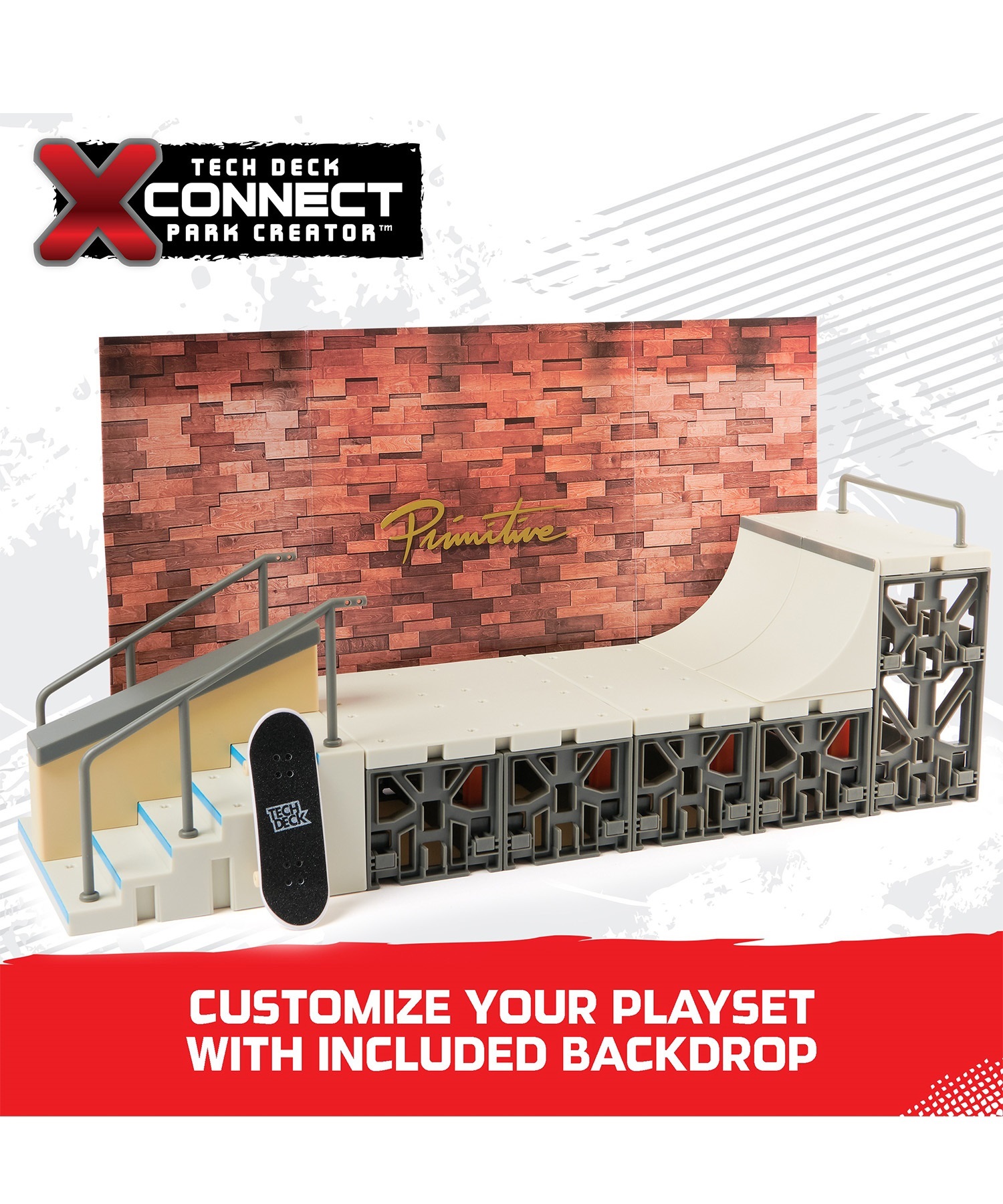スケートボード TECH DECK TRANSFORMING PARK Amazon.com: TECH DECK, The Berrics Transforming Park, X-Connect