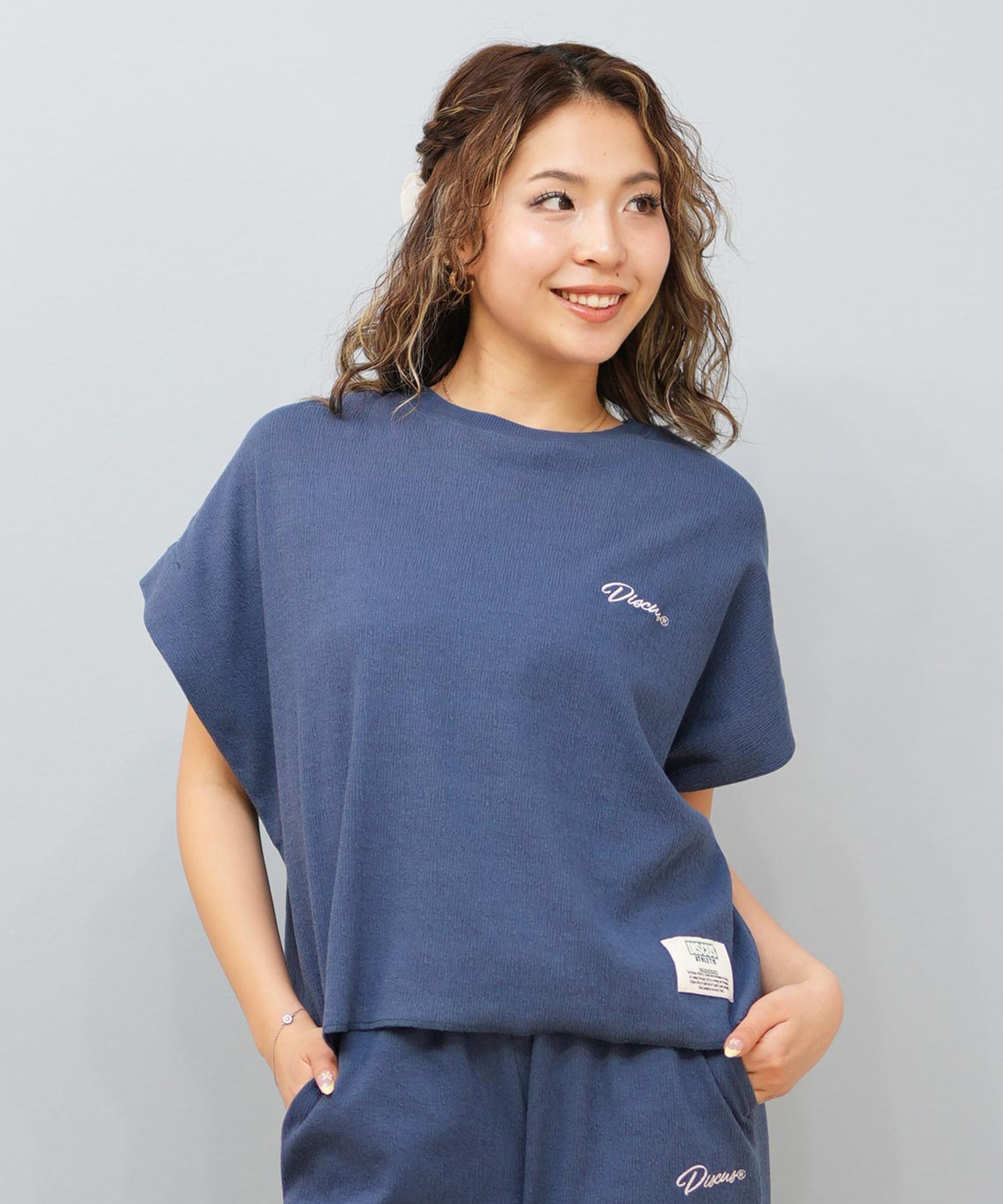 DISH// 群青飛行　トレーナー　グレー　Mサイズ DISH// 群青飛行 トレーナー グレー Mサイズ DISH// 群青飛行