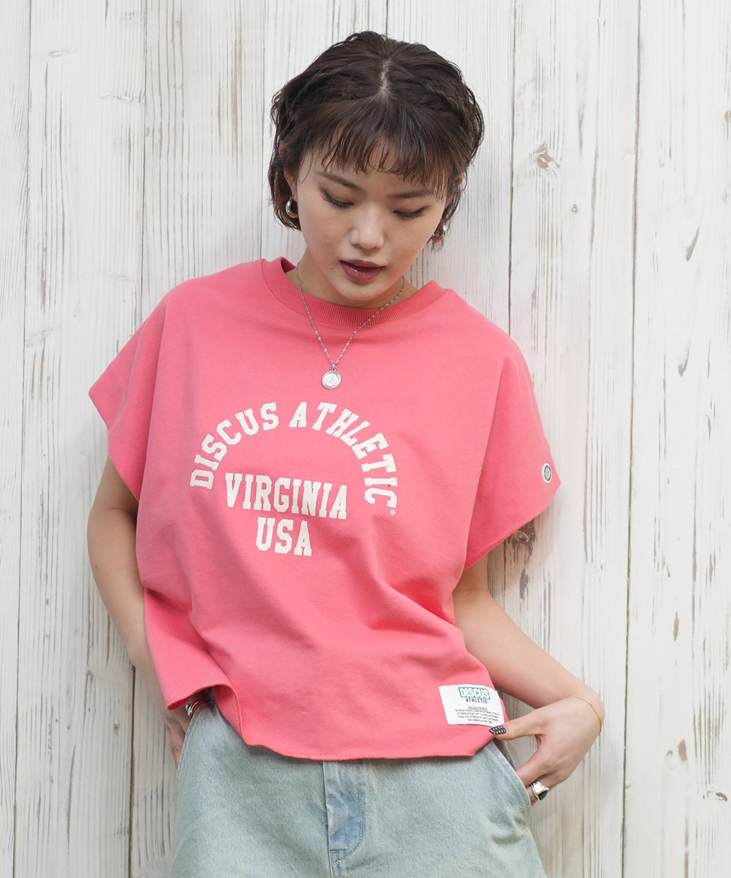 DISCUS ATHLETIC ディスカス アスレチック 半袖 Tシャツ レディース 