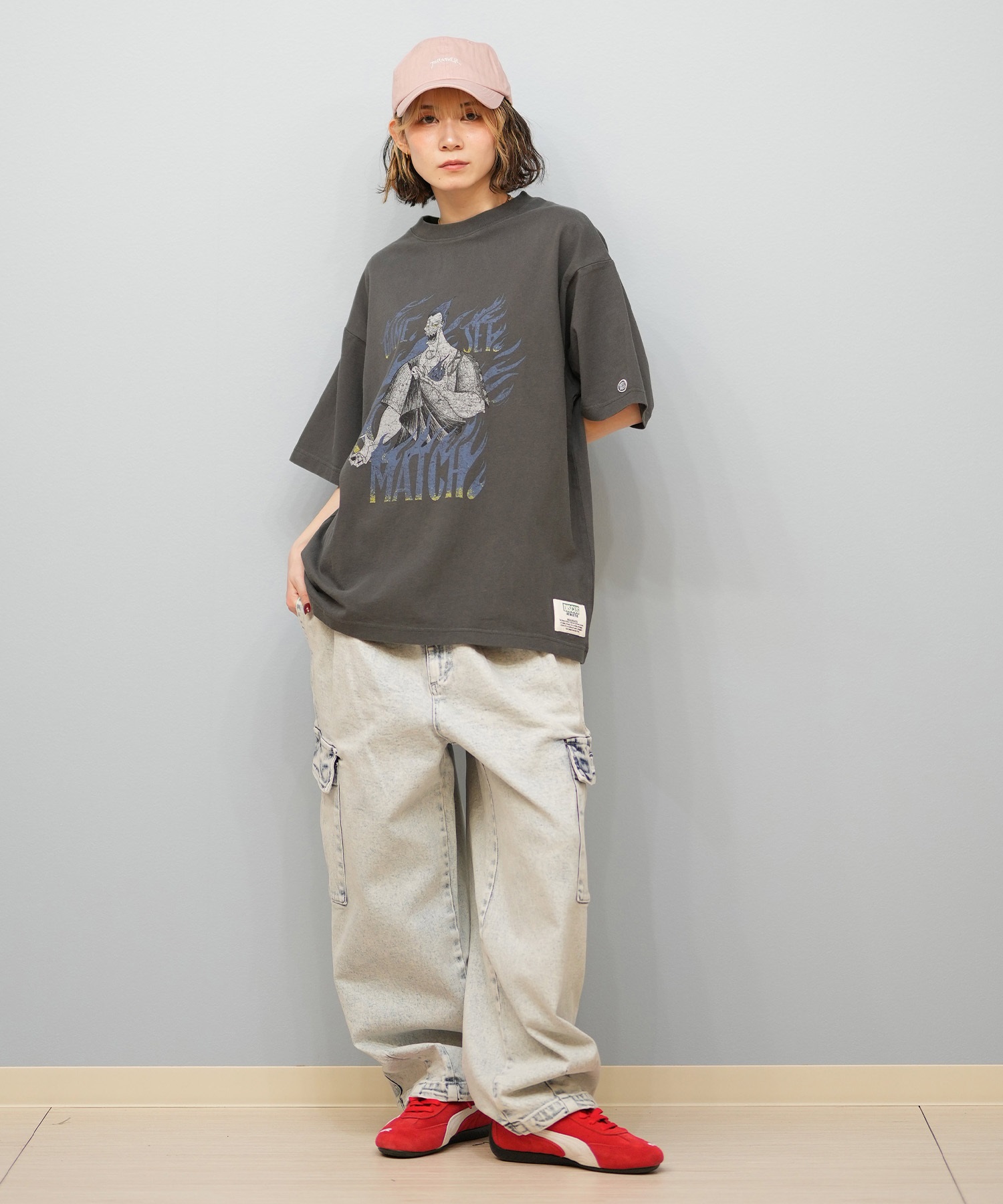 DISCUS ATHLETIC ディスカス アスレチック × Disney Villains ディズニー ヴィランズ コラボ 半袖 Tシャツ レディース 5287-5675(90BK-M)
