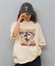DISCUS ATHLETIC ディスカスアスレチック × Disney ディズニー コラボ 半袖 Tシャツ レディース ミッキーマウス 5287-5975(09OF-M)