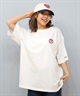 DISCUS ATHLETIC ディスカスアスレチック × Disney ディズニー コラボ 半袖 Tシャツ レディース ミッキーマウス 5287-5976(09OF-M)
