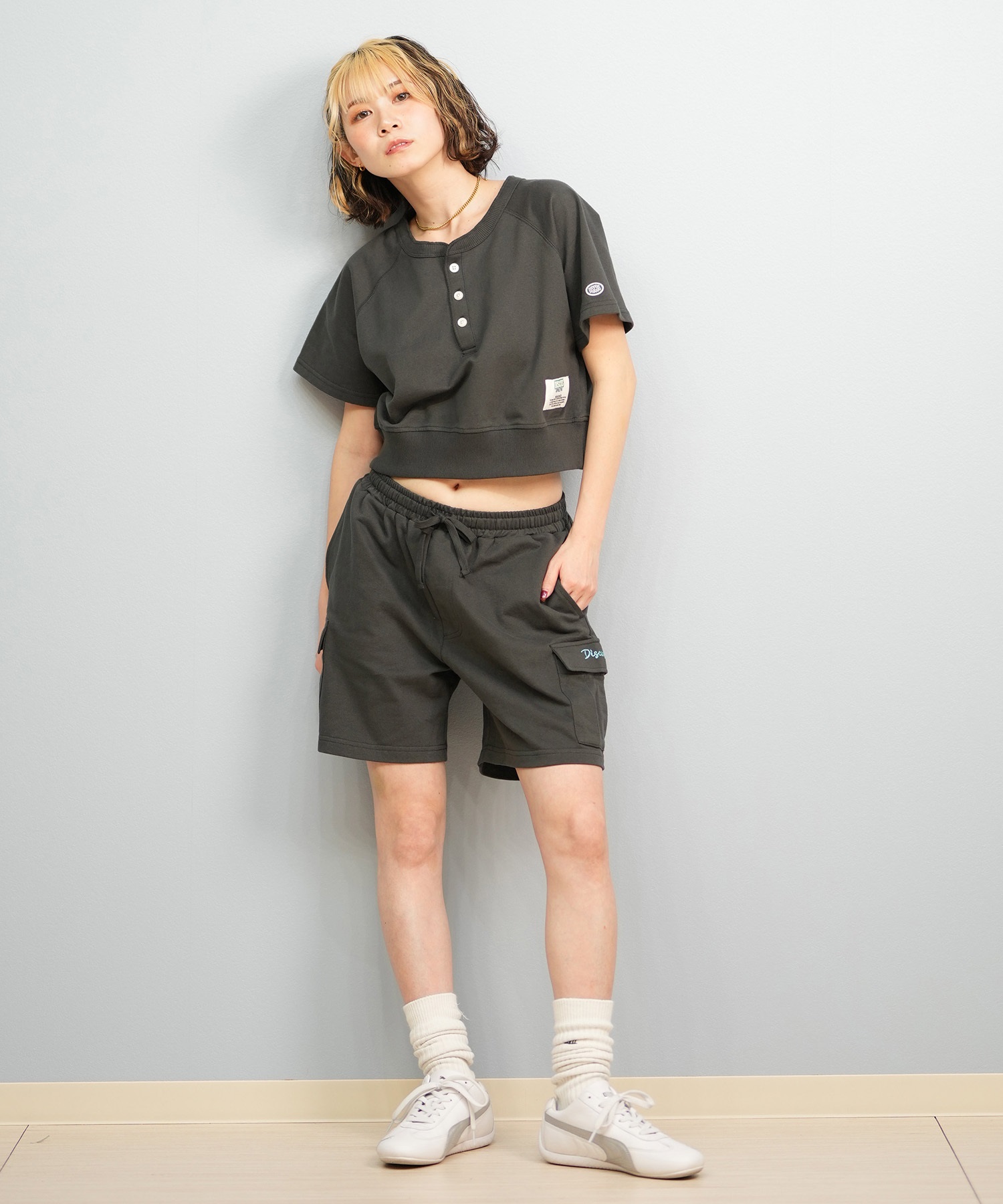 ウォーキング・ランニングウェア Discus athletic short black M