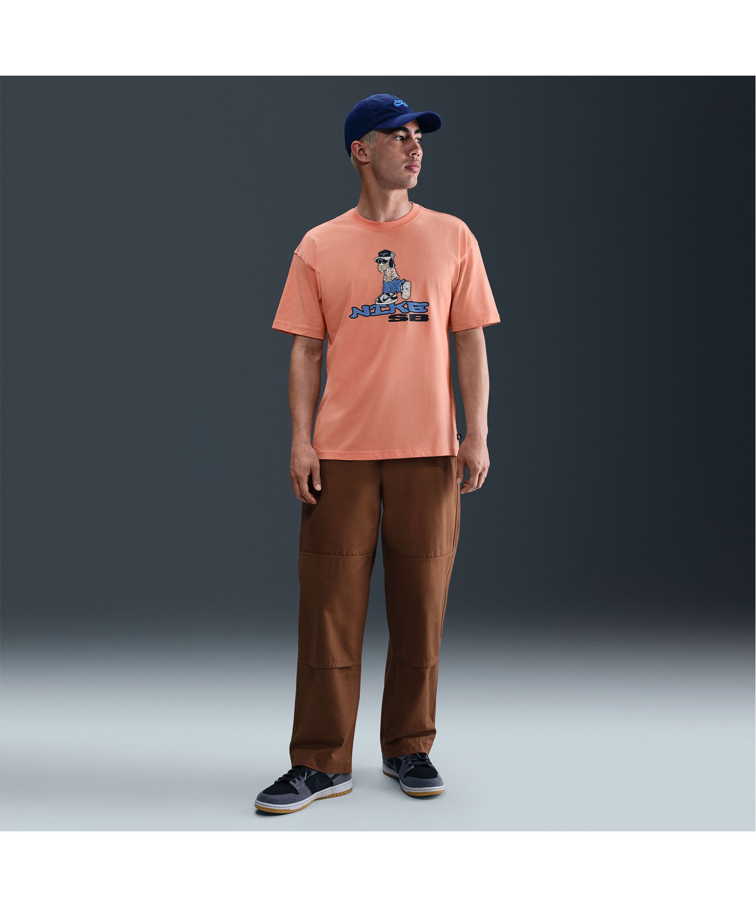 NIKE SB ナイキエスビー 半袖 Tシャツ メンズ バックプリント HJ0897-844(844-M)
