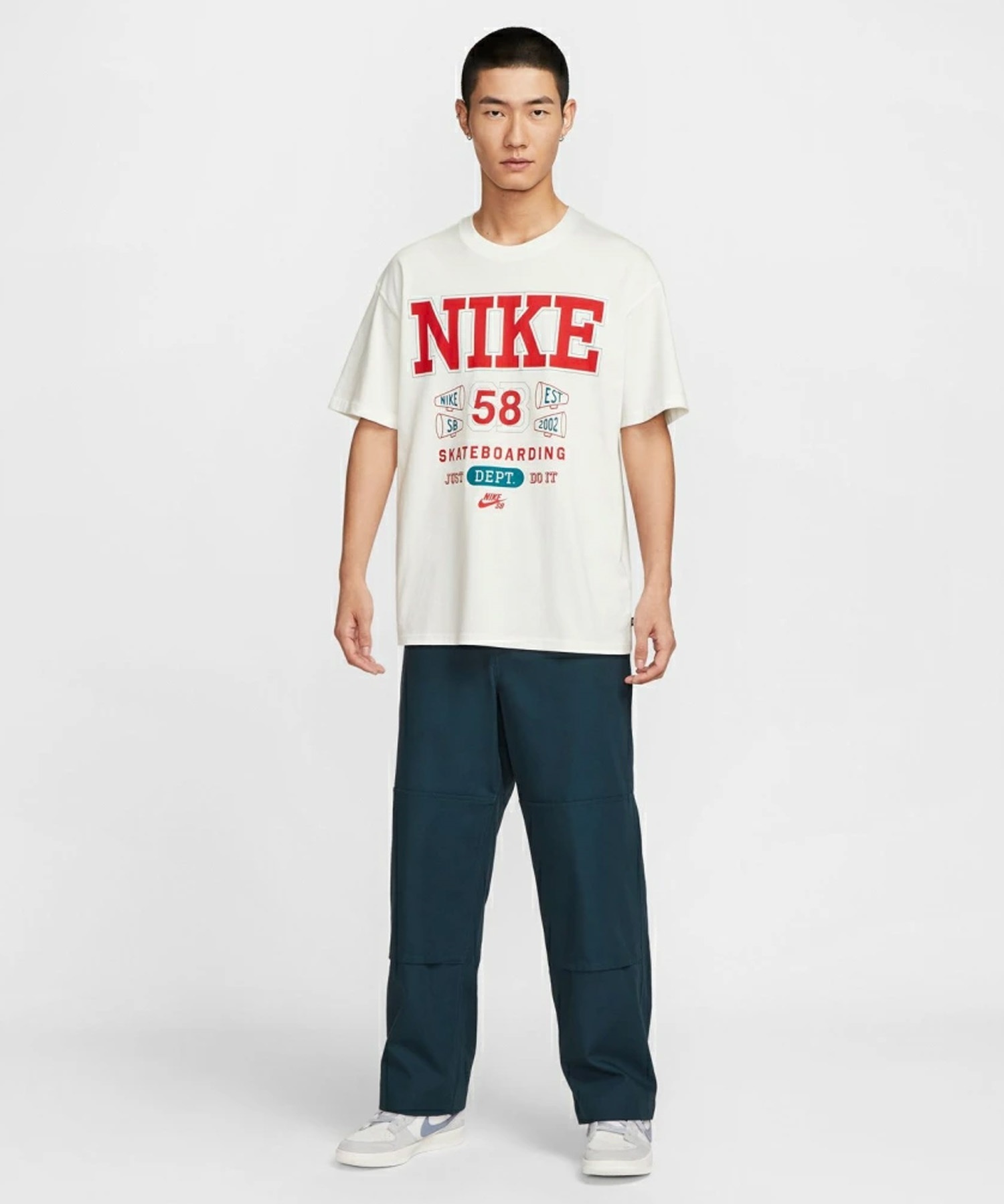 06aw NUMBER NIKE ビンテージ半袖Tシャツ　ノアール期　アーカイブ NIKE ACG Open Collar S/S Shirt XL / ナイキ オープンカラー