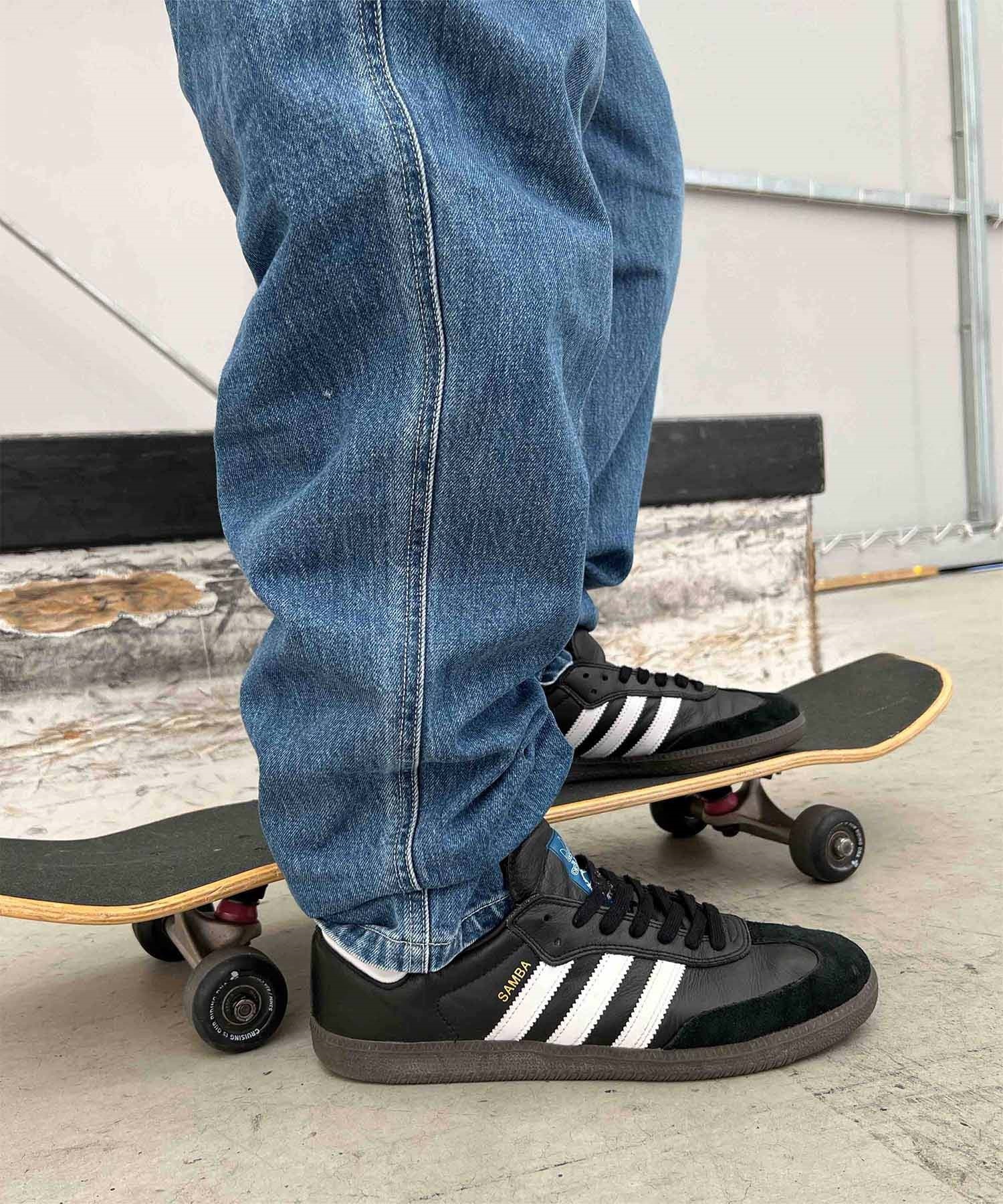 adidas Skateboarding アディダス スケートボーディング スニーカー スケシュー メンズ レディース SAMBA ADV サンバ IE3100 421253947(BKWTG-23.0cm)