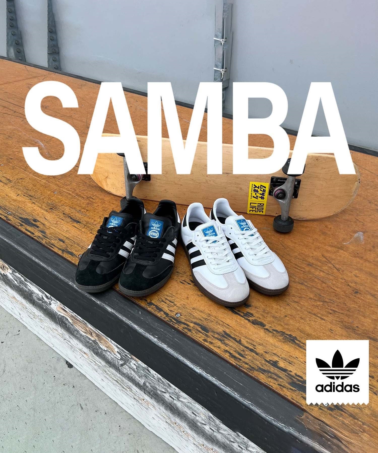 adidas Skateboarding アディダス スケートボーディング スニーカー スケシュー メンズ レディース SAMBA ADV サンバ IE3100 421253947(BKWTG-23.0cm)