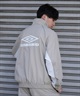 UMBRO アンブロ トラックジャケット メンズ オーバーサイズ セットアップ対応 MD18MSJK01 ムラサキスポーツ限定(BK/CH-S)