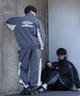 UMBRO アンブロ トラックジャケット メンズ オーバーサイズ セットアップ対応 MD18MSJK01 ムラサキスポーツ限定(BK/CH-S)