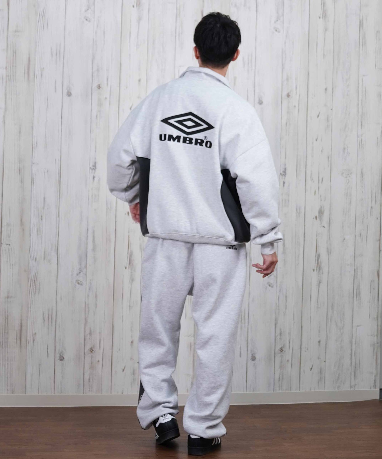 UMBRO アンブロ トレーナー ハーフジップ ユニセックス