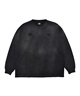 UMBRO アンブロ × Younger Song ヤンガーソング コラボ 長袖 Tシャツ ロンT MD27-LST02A ムラサキスポーツ限定(BLACK-S)