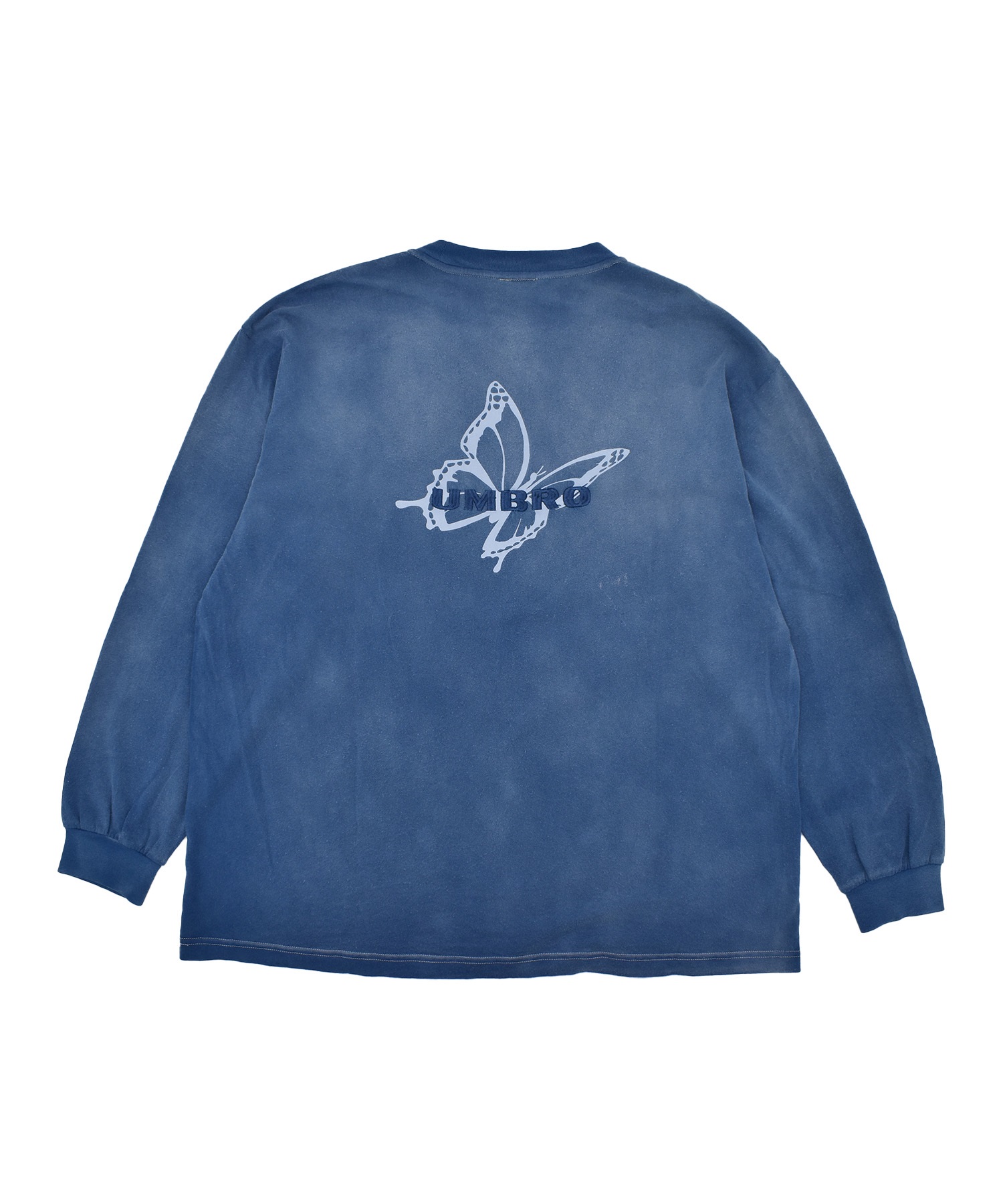 UMBRO アンブロ × Younger Song ヤンガーソング コラボ 長袖 Tシャツ ロンT MD27-LST02A ムラサキスポーツ限定(BLACK-S)