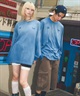 UMBRO アンブロ × Younger Song ヤンガーソング コラボ 長袖 Tシャツ ロンT MD27-LST02A ムラサキスポーツ限定(BLACK-S)