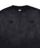 UMBRO アンブロ × Younger Song ヤンガーソング コラボ 長袖 Tシャツ ロンT MD27-LST02B ムラサキスポーツ限定(BLACK-S)