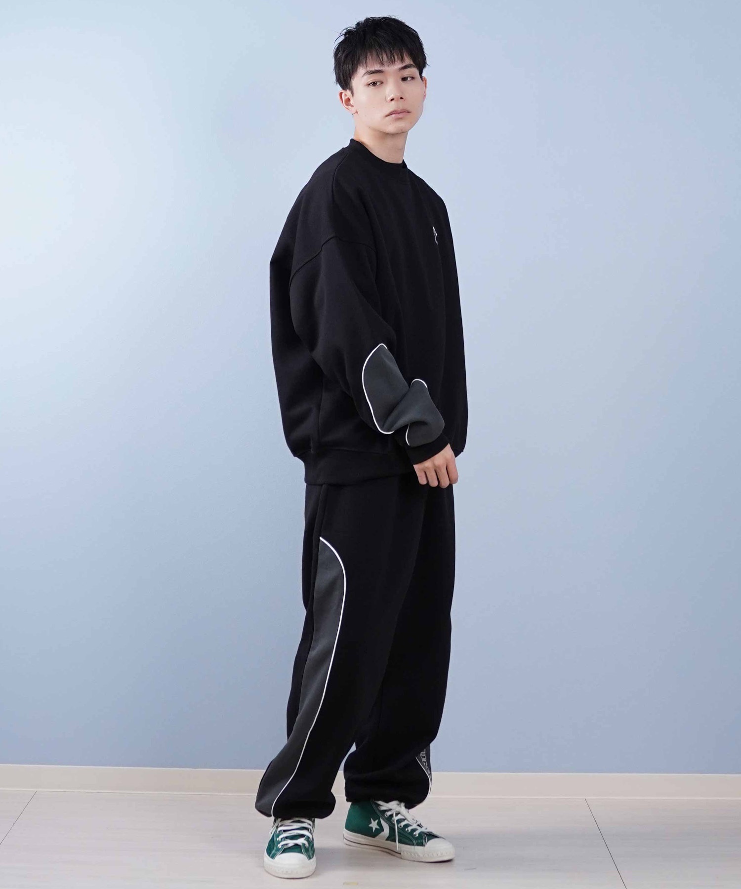 韓国*UMBRO■新作*ユニセックス パーカー+パンツSET UMBRO アンブロ ロングパンツ ユニセックス スウェットパンツ
