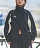 UMBRO アンブロ トラックジャケット レディース オーバーサイズ セットアップ対応 WMD18MSJK01 ムラサキスポーツ限定(BK/GY-S)