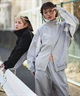 UMBRO アンブロ トラックパンツ レディース オーバーサイズ セットアップ対応 WMD18MSPT01 ムラサキスポーツ限定(BK/GY-S)