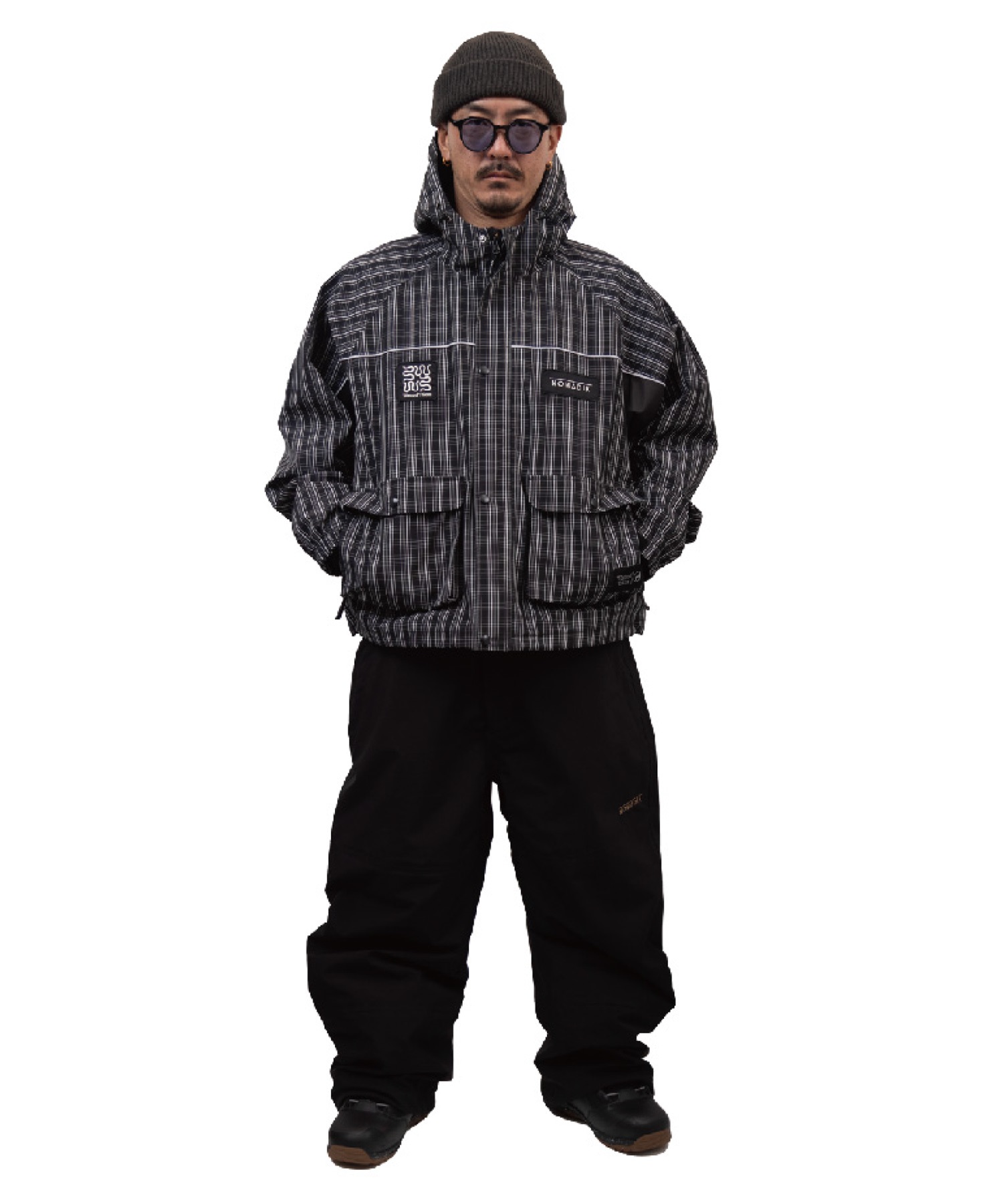 nomadik スノーボード　ウェア　xl 最終値下げ 23-24 NOMADIK GRIND JKT スノーボード ウェア ノマディック