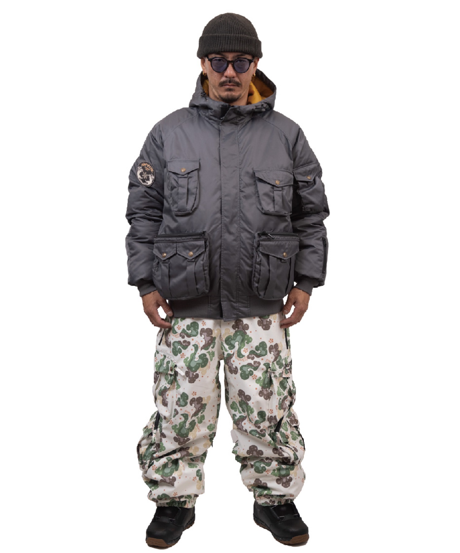 2526】NOMADIK ノマディック スノーボード ウェア ジャケット ユニ