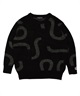 NOMADIK ノマディック WT JACQUARD SWEATER スノーボード ウェア インナーウェア ユニセックス ムラサキスポーツ 25-26モデル MM D4 【2526】(BKGY-M)