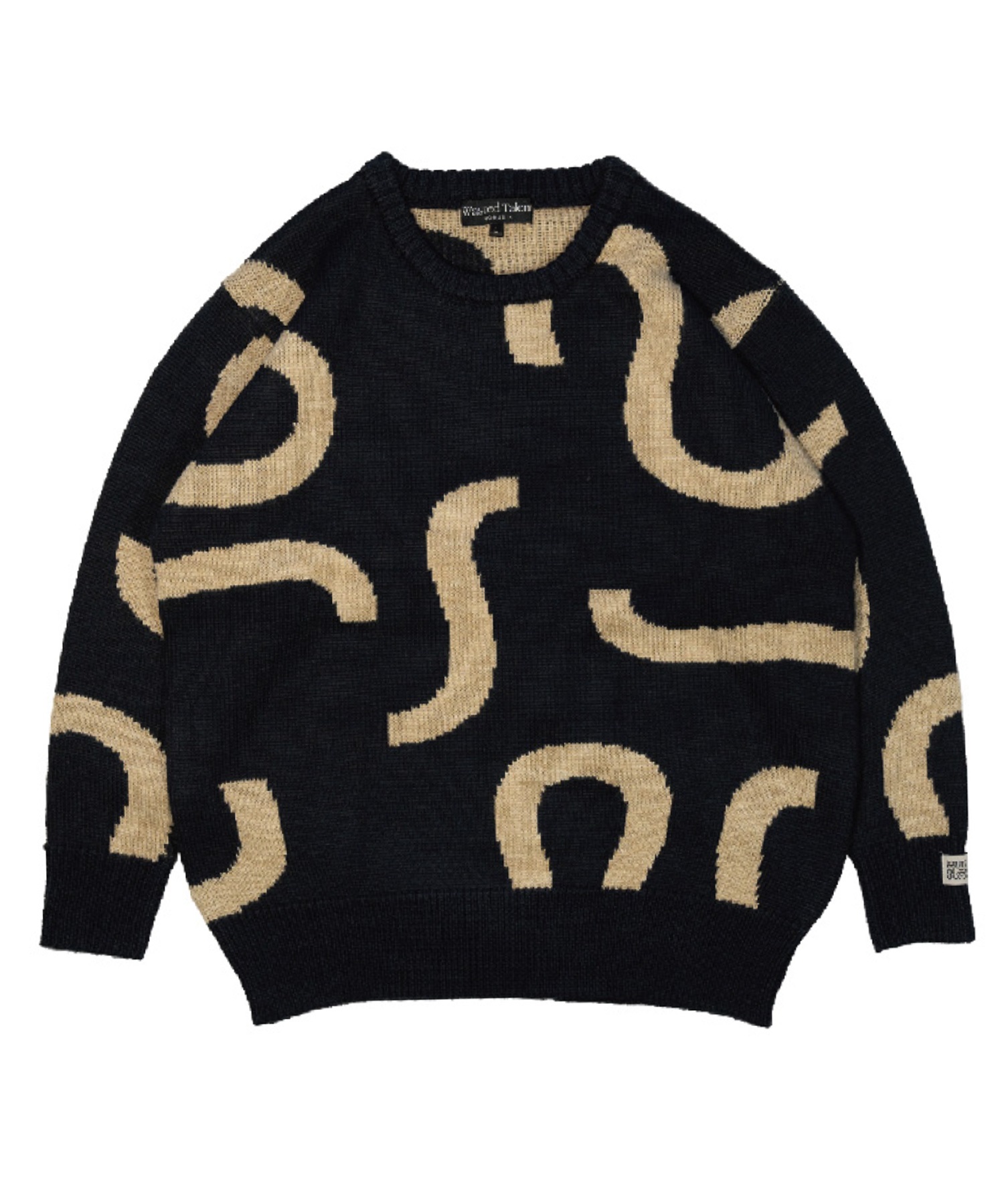 NOMADIK ノマディック WT JACQUARD SWEATER スノーボード ウェア インナーウェア ユニセックス ムラサキスポーツ 25-26モデル MM D4 【2526】(BKGY-M)