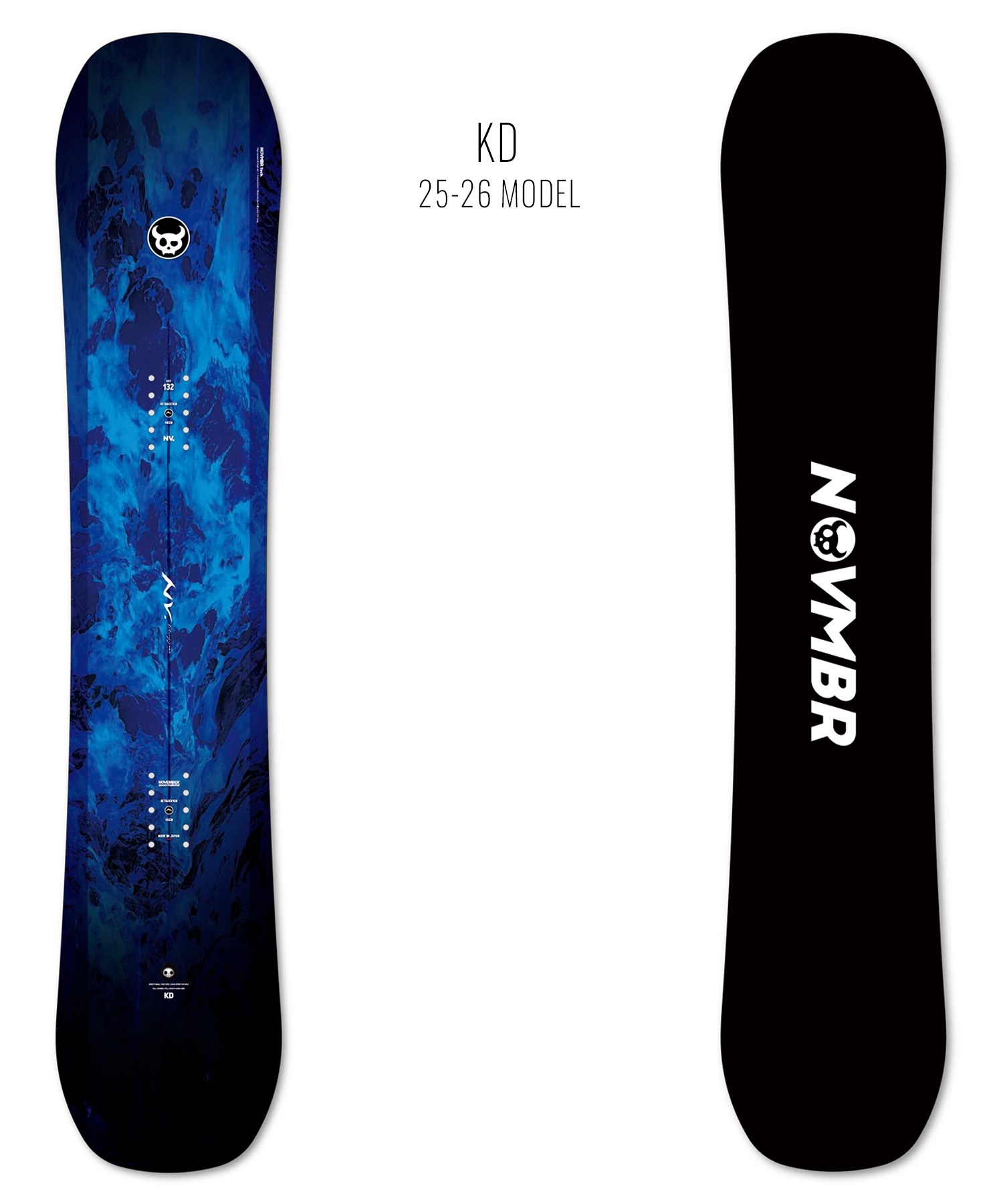 スノーボード　115cm　B×B　スノーボード　 NOVEMBER ノーベンバー KD スノーボード 板 キッズ ユース ムラサキ