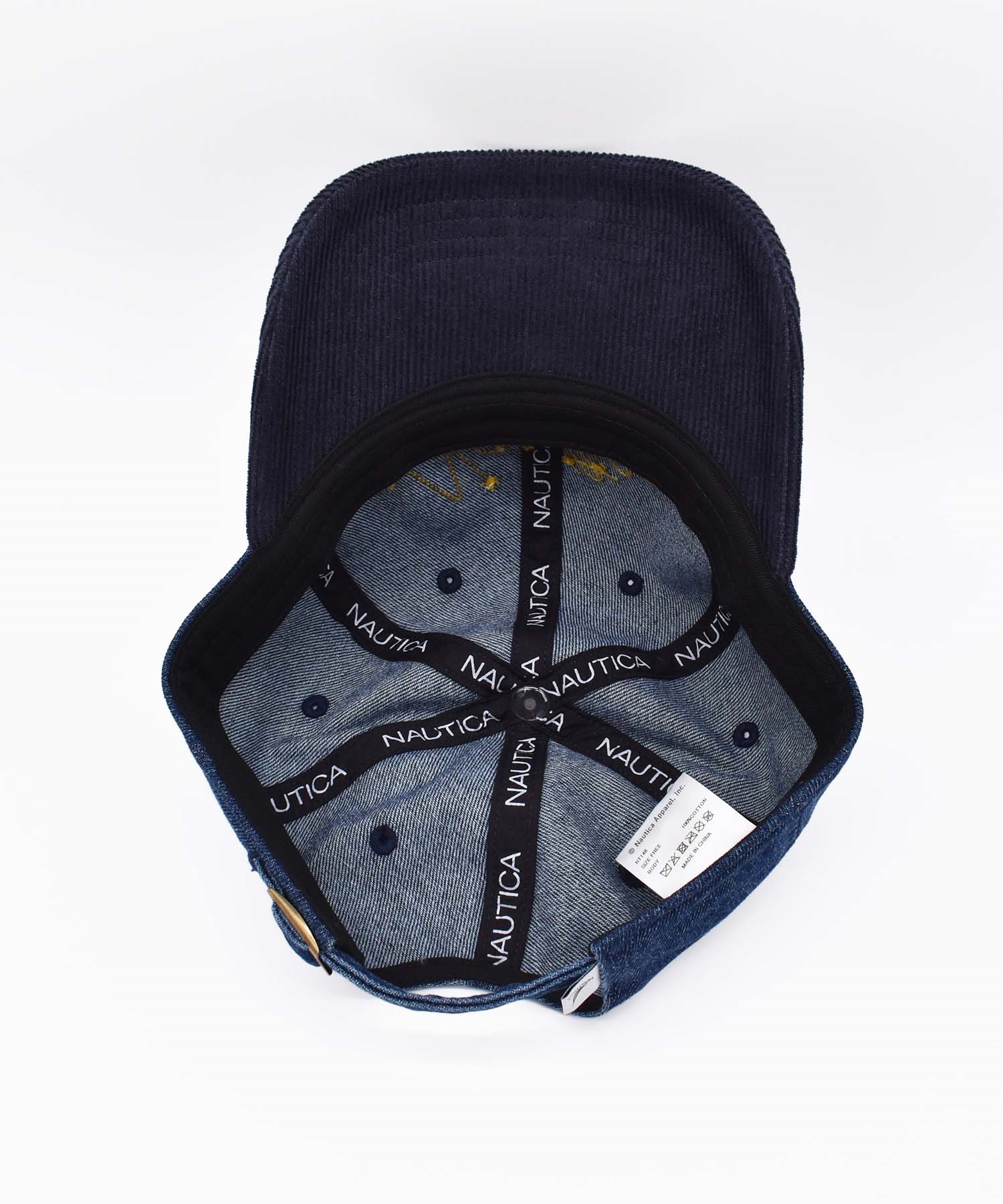NAUTICA ノーティカ キャップ デニム コーデュロイ DENIM CORDUROY CAP NAUTICA ノーティカ キャップ デニム コーデュロイ DENIM CORDUROY CAP
